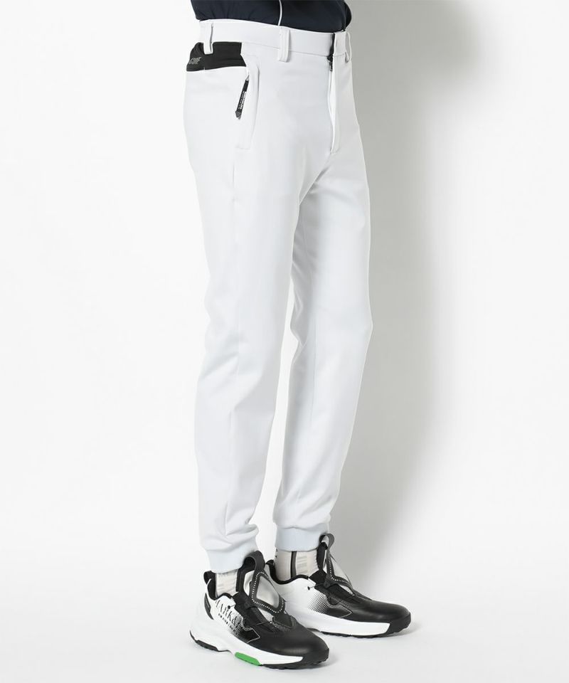 WHITE モデル:身長185cm,チェスト95cm,ウエスト75cm,ヒップ94cm,着用サイズL