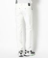 WHITE モデル:身長185cm,チェスト95cm,ウエスト75cm,ヒップ94cm,着用サイズL