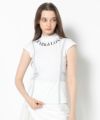 WHITE モデル:身長172cm,バスト81cm,ウエスト57cm,ヒップ88cm, 着用サイズM