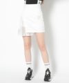 WHITE モデル:身長172cm,バスト81cm,ウエスト57cm,ヒップ88cm, 着用サイズM