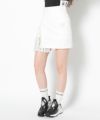 WHITE モデル:身長172cm,バスト81cm,ウエスト57cm,ヒップ88cm, 着用サイズM