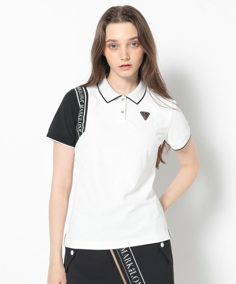 WHITE モデル:身長172cm,バスト81cm,ウエスト57cm,ヒップ88cm, 着用サイズ：M