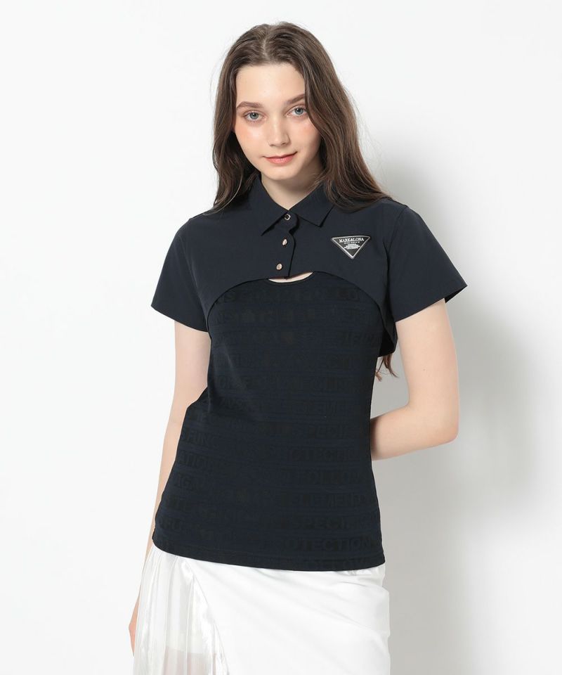 D.NAVY モデル:身長172cm,バスト81cm,ウエスト57cm,ヒップ88cm, 着用サイズM