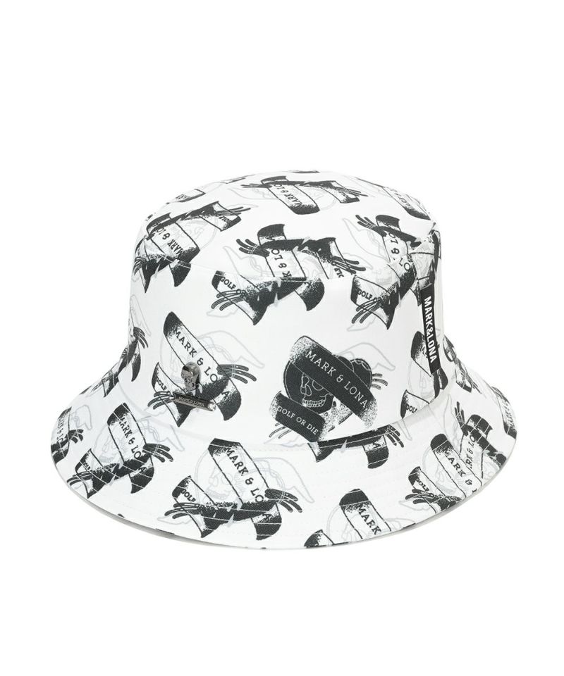 MARK & LONA ホワイト バケットハット Lサイズ MARK & LONA ホワイト バケットハット Lサイズ（MARK&LONA
