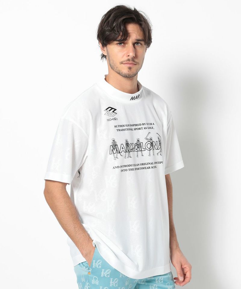 Motion Skull Mock Neck | MEN | MARK & LONA MARKET STORE 公式