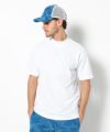WHITE モデル:身長185cm,チェスト95cm,ウエスト75cm,ヒップ94cm,着用サイズL