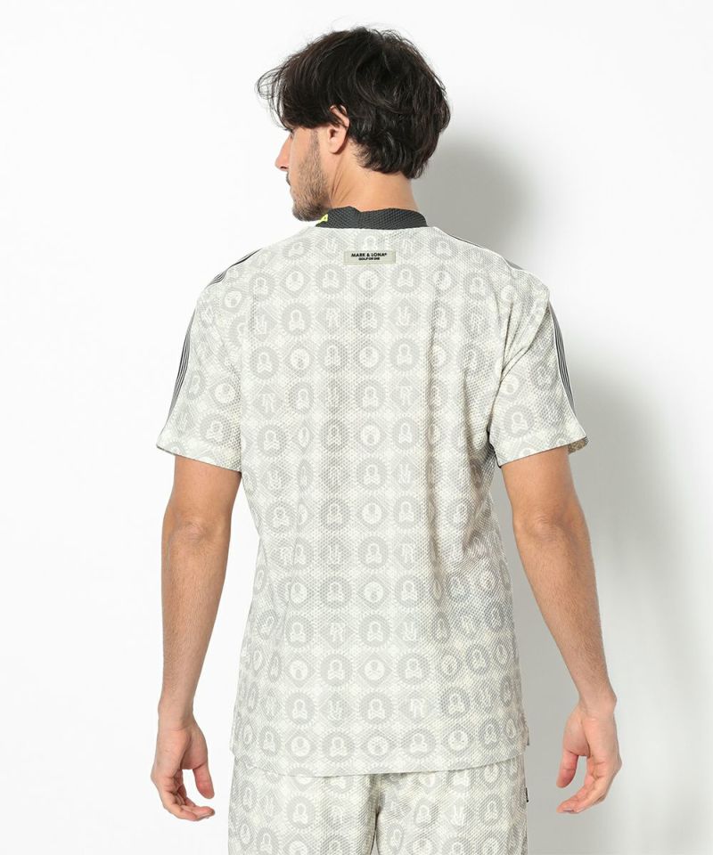 IVORY モデル:身長185cm,チェスト95cm,ウエスト75cm,ヒップ94cm,着用サイズL