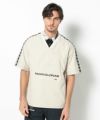 BEIGE モデル:身長185cm,チェスト95cm,ウエスト75cm,ヒップ94cm,着用サイズL