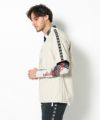 BEIGE モデル:身長185cm,チェスト95cm,ウエスト75cm,ヒップ94cm,着用サイズL