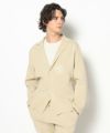 BEIGE モデル:身長182cm,チェスト87cm,ウエスト78cm,ヒップ91cm,着用サイズ：L