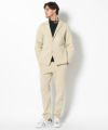 BEIGE モデル:身長185cm,チェスト95cm,ウエスト75cm,ヒップ94cm,着用サイズL