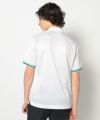WHITE モデル:身長182cm,チェスト87cm,ウエスト78cm,ヒップ91cm,着用サイズ：L