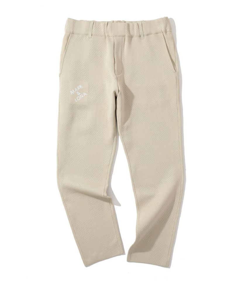 Gridline Stretch Knit Pants | MEN | MARK & LONA MARKET STORE