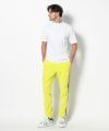 YELLOW モデル:身長185cm,チェスト95cm,ウエスト75cm,ヒップ94cm,着用サイズL