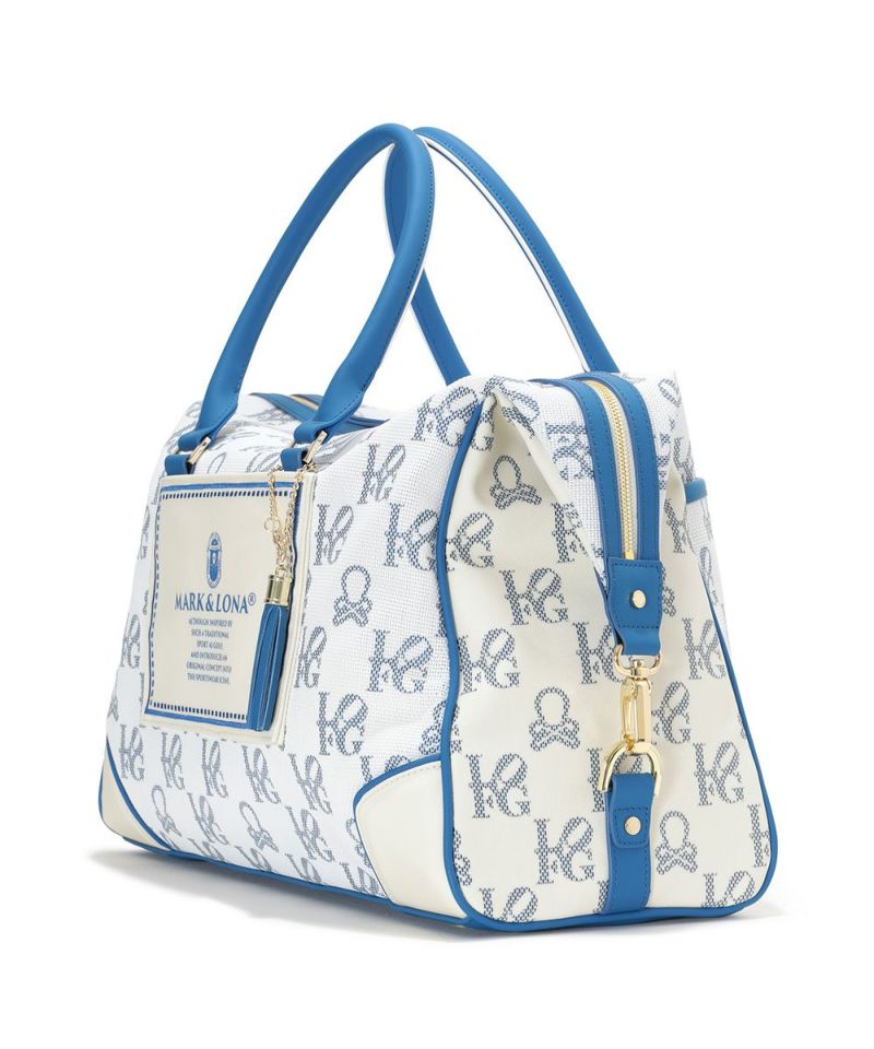 Ever Monogram Mesh Boston Bag