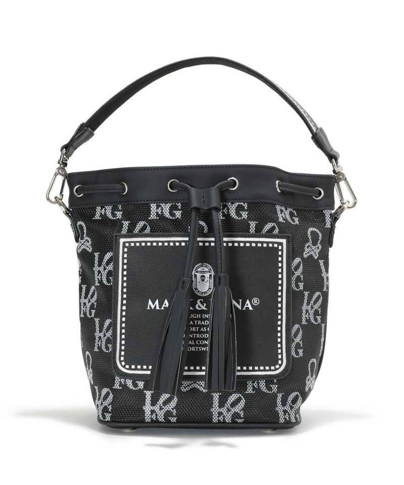 Ever Monogram Mesh Cinch Bag