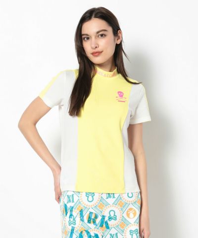 Calde Panel Mock Neck | WOMEN