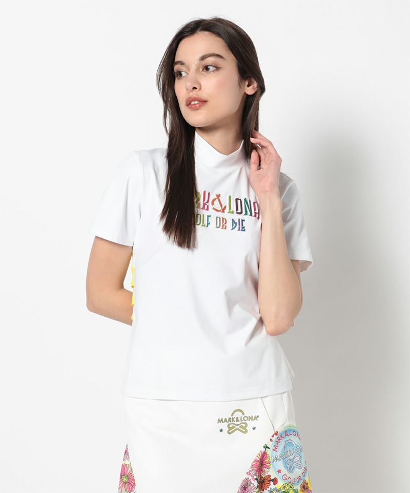 WHITE モデル:身長168cm,バスト80cm,ウエスト57cm,ヒップ89cm,着用サイズM