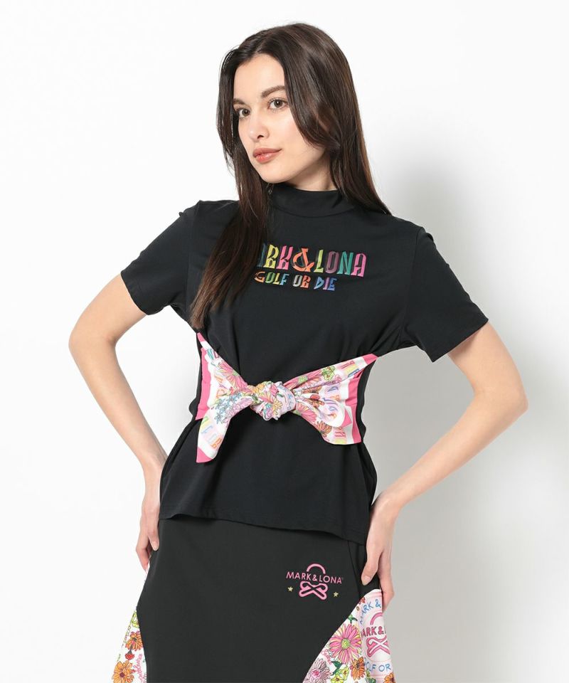 BLACK モデル:身長168cm,バスト80cm,ウエスト57cm,ヒップ89cm,着用サイズM