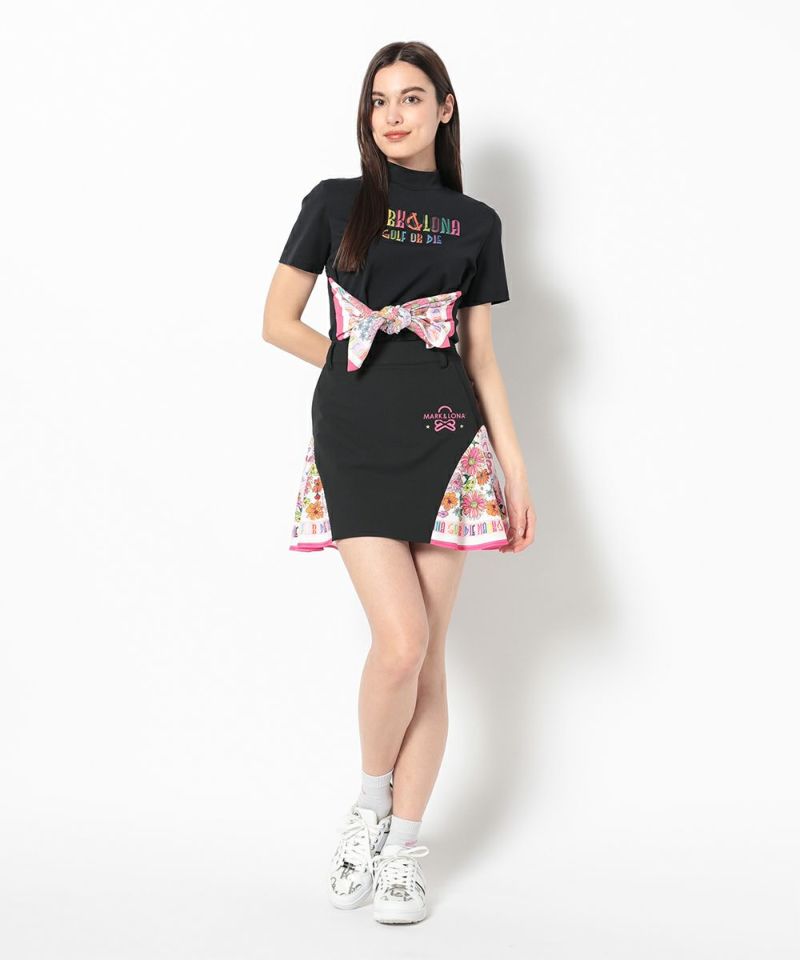 BLACK モデル:身長168cm,バスト80cm,ウエスト57cm,ヒップ89cm,着用サイズM