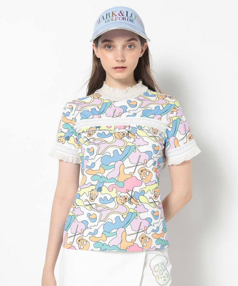 MULTI モデル:身長172cm,バスト81cm,ウエスト57cm,ヒップ88cm, 着用サイズM