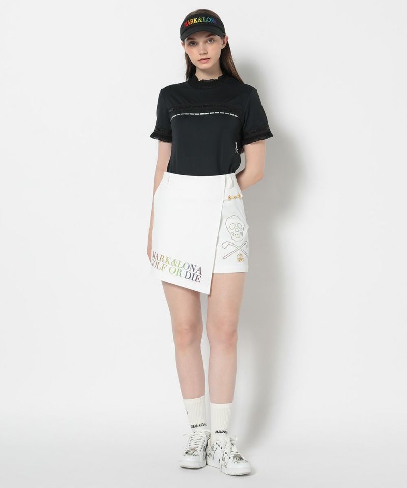 BLACK モデル:身長172cm,バスト81cm,ウエスト57cm,ヒップ88cm, 着用サイズM