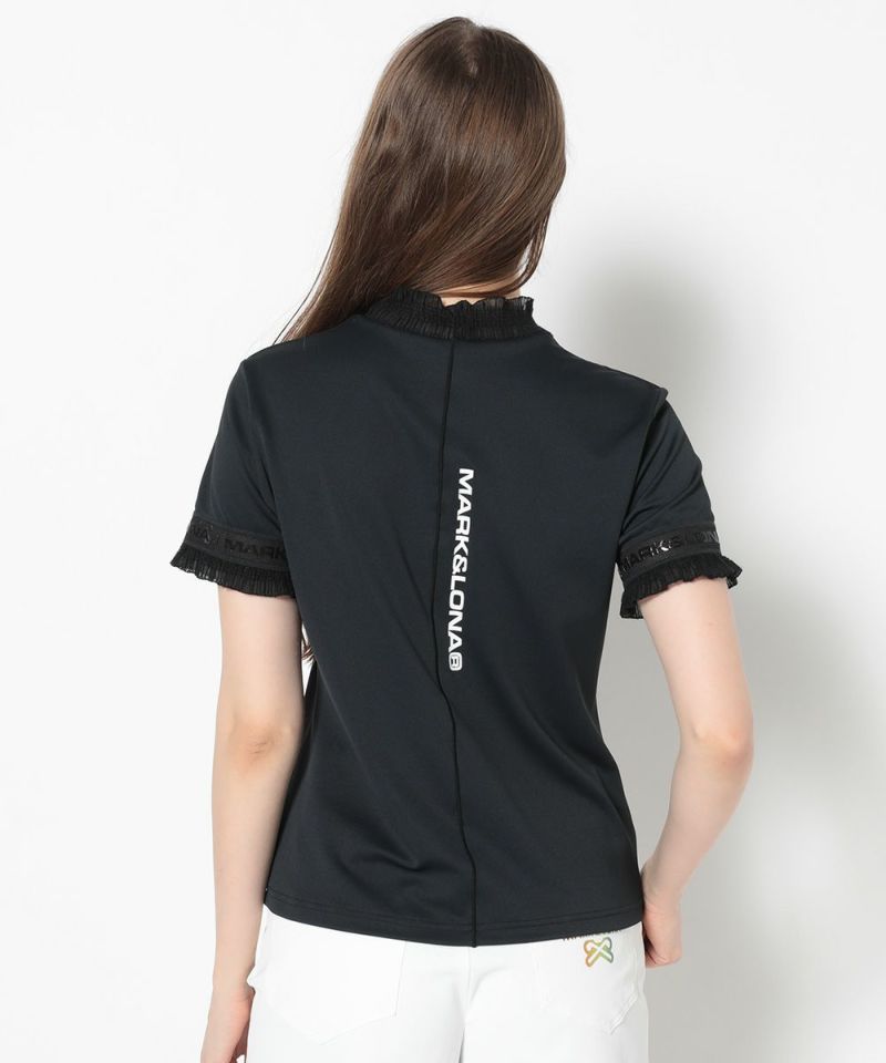 BLACK モデル:身長172cm,バスト81cm,ウエスト57cm,ヒップ88cm, 着用サイズM
