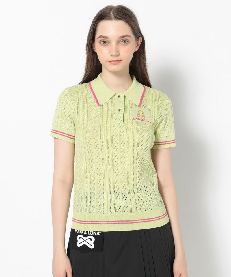 YELLOW モデル:身長172cm,バスト81cm,ウエスト57cm,ヒップ88cm, 着用サイズ：M
