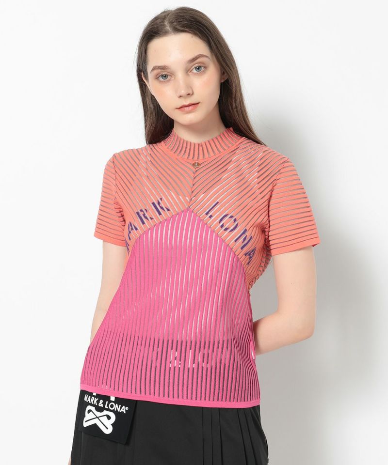 PINK モデル:身長172cm,バスト81cm,ウエスト57cm,ヒップ88cm, 着用サイズ：M