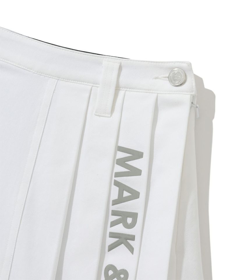 Lotta Asym Pleated Mini Skirt | WOMEN