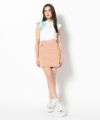 ORANGE モデル:身長168cm,バスト80cm,ウエスト57cm,ヒップ89cm,着用サイズM
