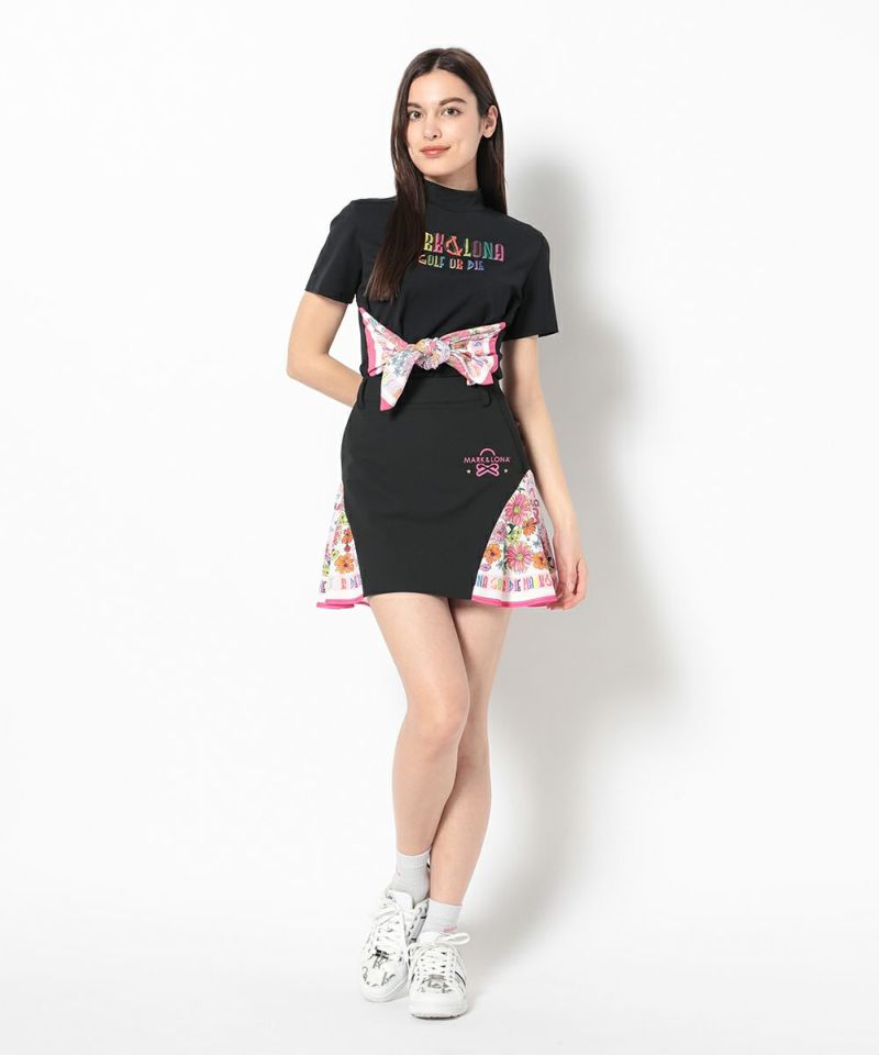 BLACK モデル:身長168cm,バスト80cm,ウエスト57cm,ヒップ89cm,着用サイズM
