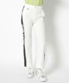 WHITE モデル:身長175cm,バスト81cm,ウエスト60cm,ヒップ88cm, 着用サイズ：M