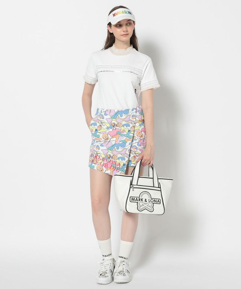 MULTI モデル:身長172cm,バスト81cm,ウエスト57cm,ヒップ88cm, 着用サイズM ※デザイン変更あり
