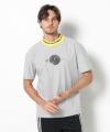 GREY モデル:身長185cm,チェスト95cm,ウエスト75cm,ヒップ94cm,着用サイズL
