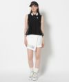BLACK モデル:身長172cm,バスト81cm,ウエスト57cm,ヒップ88cm, 着用サイズS