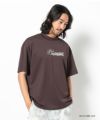BROWN モデル:身長181cm,チェスト98cm,ウエスト76cm,ヒップ92cm,着用サイズL