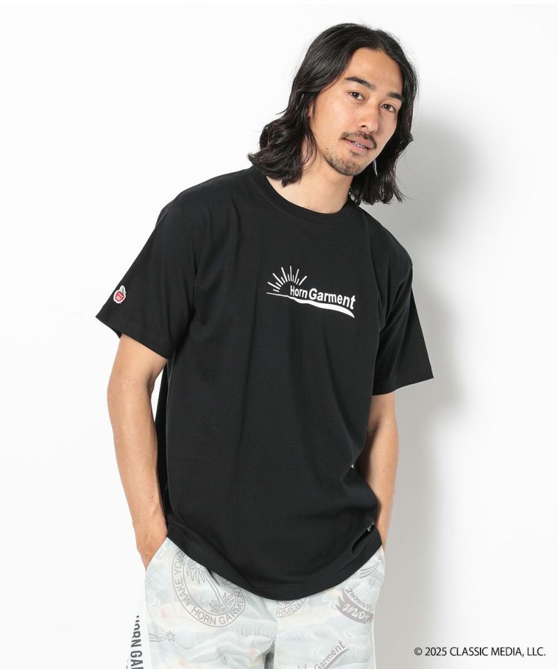 BLACK モデル:身長181cm,チェスト98cm,ウエスト76cm,ヒップ92cm,着用サイズL