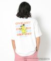 WHITE モデル:身長181cm,チェスト98cm,ウエスト76cm,ヒップ92cm,着用サイズL