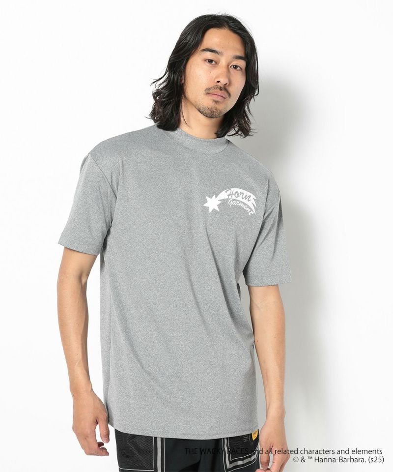 GREY モデル:身長181cm,チェスト98cm,ウエスト76cm,ヒップ92cm,着用サイズL