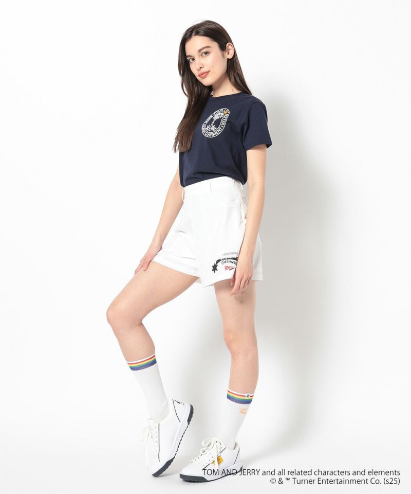 NAVY モデル:身長168cm,バスト80cm,ウエスト57cm,ヒップ89cm,着用サイズ42(UNISEX) 