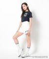 NAVY モデル:身長168cm,バスト80cm,ウエスト57cm,ヒップ89cm,着用サイズ42(UNISEX) 