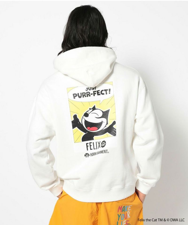 WHITE モデル:身長181cm,チェスト98cm,ウエスト76cm,ヒップ92cm,着用サイズL