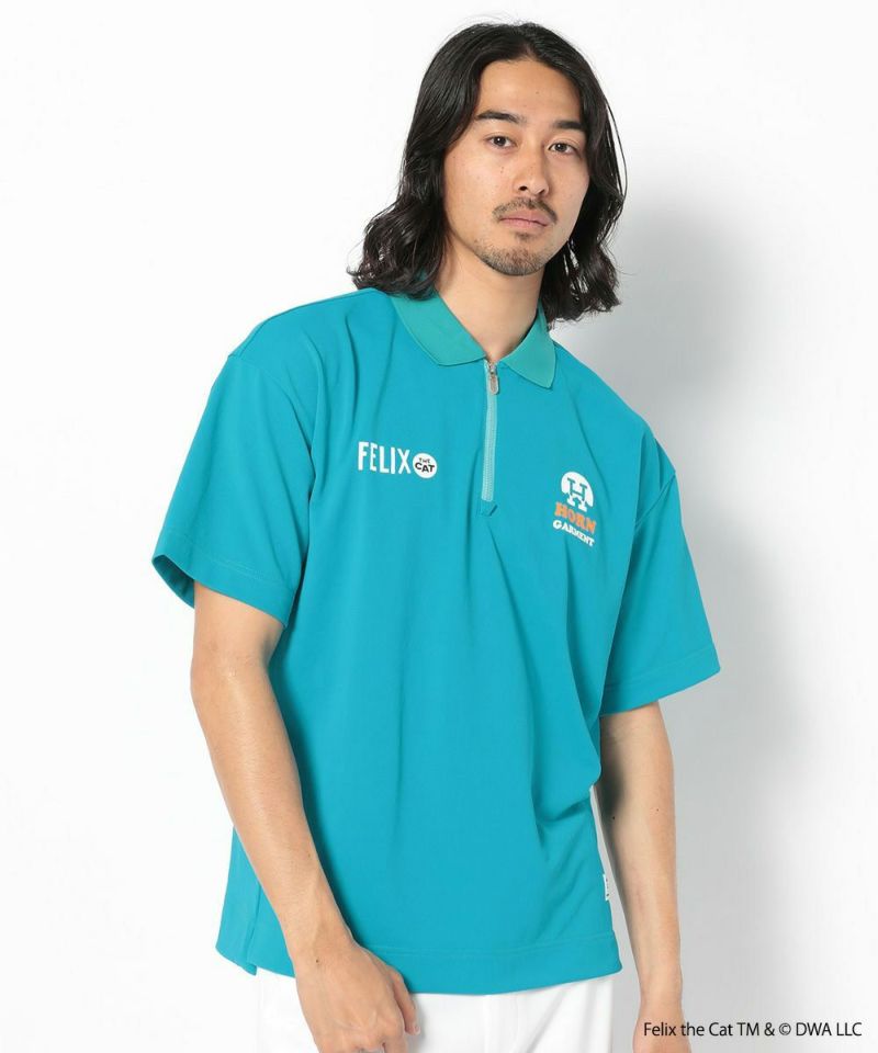 BLUE モデル:身長181cm,チェスト98cm,ウエスト76cm,ヒップ92cm,着用サイズL