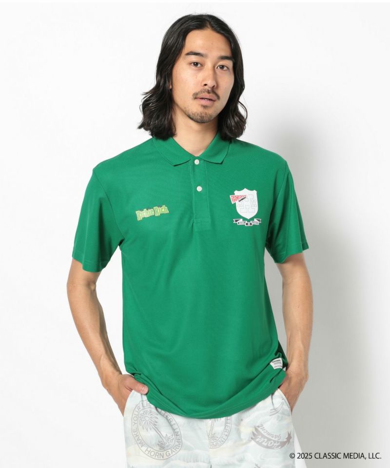 GREEN モデル:身長181cm,チェスト98cm,ウエスト76cm,ヒップ92cm,着用サイズL