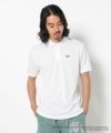 WHITE モデル:身長181cm,チェスト98cm,ウエスト76cm,ヒップ92cm,着用サイズL