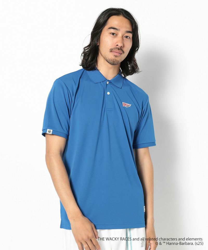 BLUE モデル:身長181cm,チェスト98cm,ウエスト76cm,ヒップ92cm,着用サイズL