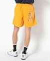 ORANGE モデル:身長181cm,チェスト98cm,ウエスト76cm,ヒップ92cm,着用サイズL