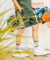 DETAIL モデル:身長181cm,チェスト98cm,ウエスト76cm,ヒップ92cm,着用サイズL