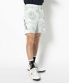 WHITE モデル:身長181cm,チェスト98cm,ウエスト76cm,ヒップ92cm,着用サイズL